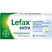 LEFAX extra Flüssigkapseln - 50Stk - Bauchschmerzen & Blähungen