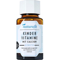 NATURAFIT Kindervitamine m.Calcium Lutschtabletten - 40Stk