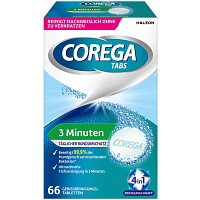 COREGA Tabs 3 Minuten - 66Stk - Pflegeprodukte für die Dritten