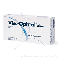 VISC OPHTAL sine Augengel - 30X0.6ml - Trockene Augen