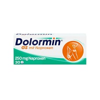 DOLORMIN GS mit Naproxen Tabletten - 30Stk - Gelenk-, Kreuz- & Rückenschmerzen, Sportverletzungen