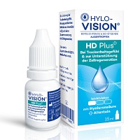HYLO-VISION HD Plus Augentropfen - 15ml - Trockene Augen