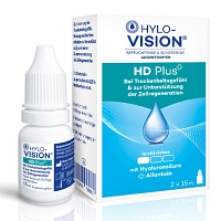 HYLO-VISION HD Plus Augentropfen - 2X15ml - Trockene Augen