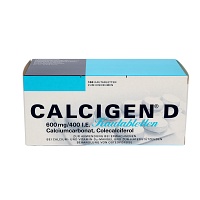 CALCIGEN D 600 mg/400 I.E. Kautabletten - 100Stk - Calcium & Vitamin D3
