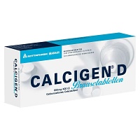 CALCIGEN D 600 mg/400 I.E. Brausetabletten - 40Stk
