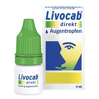 LIVOCAB direkt Augentropfen - 4ml - Augenpräparate