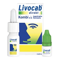 LIVOCAB direkt Kombi 4 ml Augentr.+5 ml Nasenspray - 1Packungen - Allergien