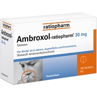 AMBROXOL-ratiopharm 30 mg Hustenlöser Tabletten - 100Stk - Hustenlöser