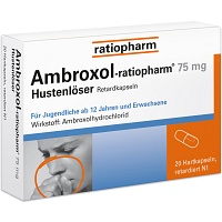 AMBROXOL-ratiopharm 75 mg Hustenlöser Retardkaps. - 20Stk - Hustenlöser