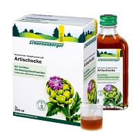 ARTISCHOCKENSAFT Schoenenberger - 3X200ml - Artischocken-Präparate - Schoenenberger Naturreiner Heilpflanzensaft Artischocke - Zur Behandlung von leichten Verdauungsproblemen