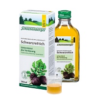 SCHWARZRETTICH Schoenenberger Heilpflanzensäfte - 200ml - Magen, Darm & Leber