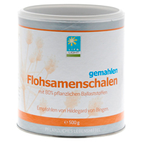 FLOHSAMENSCHALEN gemahlen Pulver - 500g