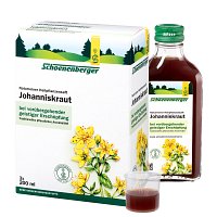 JOHANNISKRAUT SAFT Schoenenberger Heilpfl.Säfte - 3X200ml