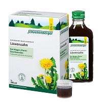 LÖWENZAHN SAFT Schoenenberger Heilpflanz.Säfte - 3X200ml - Blase, Niere & Prostata