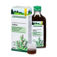 SALBEI SAFT Schoenenberger Heilpflanzensäfte - 200ml - Halsschmerzen