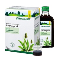 SPITZWEGERICHSAFT Schoenenberger - 3X200ml - Hustenlöser
