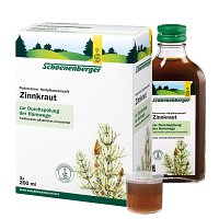 ZINNKRAUT SAFT Schoenenberger Heilpflanzensäfte - 3X200ml - Blase, Niere & Prostata