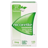 NICORETTE Kaugummi 2 mg freshmint - 105Stk