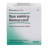 NUX VOMICA HOMACCORD Ampullen - 10Stk