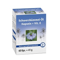 SCHWARZKÜMMELÖL Kapseln+Vitamin E - 60Stk