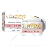 CELYOUNG Falten Filler m.Hyaluron Creme - 50ml - Gesichtspflege