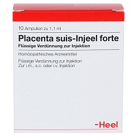 PLACENTA SUIS Injeel forte Ampullen - 10Stk