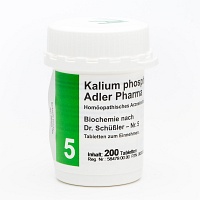 BIOCHEMIE Adler 5 Kalium phosphoricum D 6 Tabl. - 200Stk