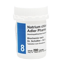 BIOCHEMIE Adler 8 Natrium chloratum D 6 Tabletten - 200Stk