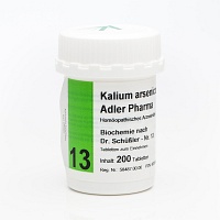 BIOCHEMIE Adler 13 Kalium arsenicosum D 12 Tabl. - 200Stk