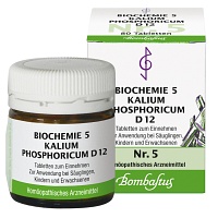 BIOCHEMIE 5 Kalium phosphoricum D 12 Tabletten - 80Stk - Schüßler Salze Bombastus