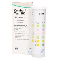 COMBUR 5 Test HC Teststreifen - 10Stk - Urinbecher, Urin- & Stuhltests