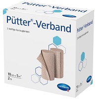 PÜTTER Verband 10 cmx5 m - 2Stk