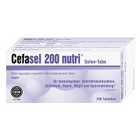 CEFASEL 200 nutri Selen-Tabs - 200Stk