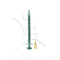 INJEKT F Feindosierungsspr.1 ml m.Kan.0,50x16 mm - 100X1ml