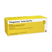 THIOGAMMA Turbo Set Pur Injektionsflaschen - 10X50ml - Diabetische Nervenstörung