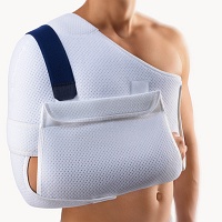 BORT OmoStabil Schulter-Arm-Bandage Gr.0 weiß - 1Stk