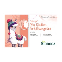 SIDROGA Bio Kinder-Erkältungstee Filterbeutel - 20X1.5g - Erkältung & Fieber