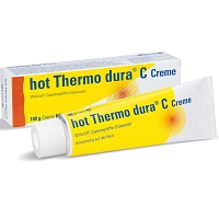 HOT THERMO dura C Creme - 100g - Gelenk-, Kreuz- & Rückenschmerzen, Sportverletzungen