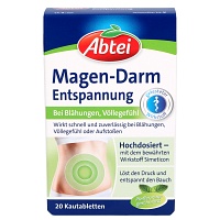 ABTEI Magen Darm Entspannungstabletten - 20Stk - Abtei®