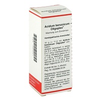 ACIDUM BENZOICUM OLIGOPLEX Liquidum - 50ml - Madaus