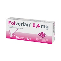 FOLVERLAN 0,4 mg Tabletten - 20Stk