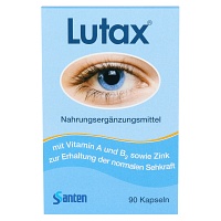LUTAX 10 mg Lutein Kapseln - 90Stk - Für die Augen