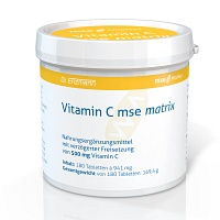 VITAMIN C MSE Matrix Tabletten - 180Stk