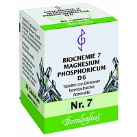 BIOCHEMIE 7 Magnesium phosphoricum D 6 Tabletten - 80Stk - Schüßler Salze Bombastus