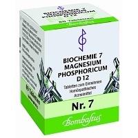 BIOCHEMIE 7 Magnesium phosphoricum D 12 Tabletten - 80Stk - Schüßler Salze Bombastus