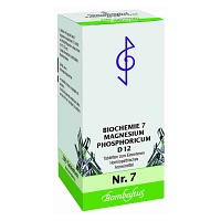 BIOCHEMIE 7 Magnesium phosphoricum D 12 Tabletten - 200Stk - Schüßler Salze Bombastus