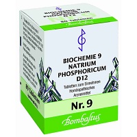 BIOCHEMIE 9 Natrium phosphoricum D 12 Tabletten - 80Stk - Schüßler Salze Bombastus