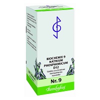 BIOCHEMIE 9 Natrium phosphoricum D 12 Tabletten - 200Stk - Schüßler Salze Bombastus