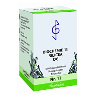 BIOCHEMIE 11 Silicea D 6 Tabletten - 500Stk - Schüßler Salze Bombastus