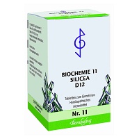 BIOCHEMIE 11 Silicea D 12 Tabletten - 500Stk - Schüßler Salze Bombastus